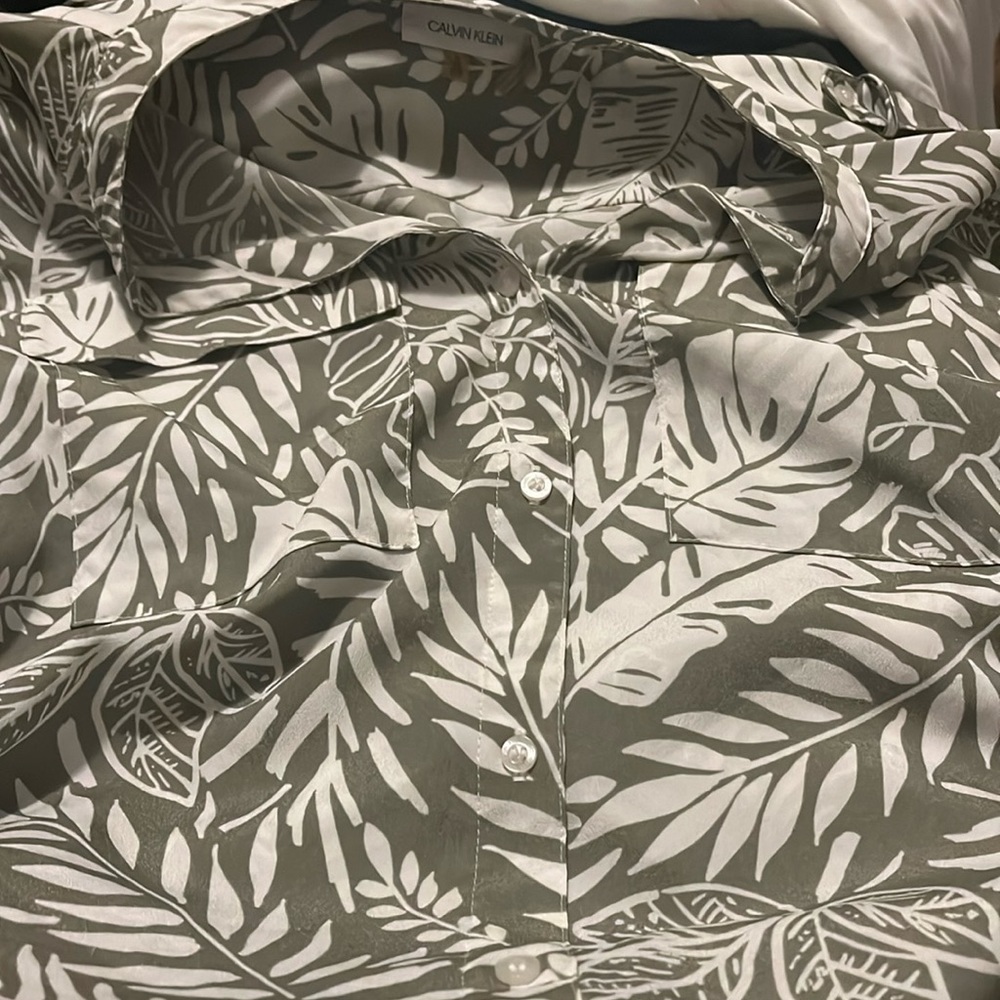 Calvin Klein plus size top 1x